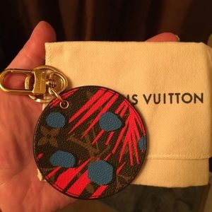 Louis Vuitton Jungle Dots bag charm